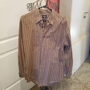 Plaid button down shirts